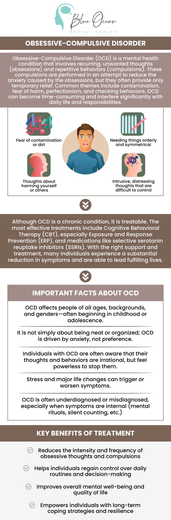 Common questions asked by patients: What causes obsessive-compulsive disorder, and is it hereditary? How can therapy help in managing obsessive-compulsive disorder? What are the differences between obsessions and compulsions in OCD? Can OCD symptoms worsen over time if left untreated? For more information, contact us or schedule an appointment online. We are conveniently located at 11850 Wilshire Blvd, Suite 200A, Los Angeles, CA 90025. We serve patients from Los Angeles CA, Pasadena CA, Beverly Hills CA, Glendale CA, Huntington Park CA, East Los Angeles CA, and surrounding areas. Common questions asked by patients: What causes obsessive-compulsive disorder, and is it hereditary? How can therapy help in managing obsessive-compulsive disorder? What are the differences between obsessions and compulsions in OCD? Can OCD symptoms worsen over time if left untreated? For more information, contact us or schedule an appointment online. We are conveniently located at 11850 Wilshire Blvd, Suite 200A, Los Angeles, CA 90025. We serve patients from Los Angeles CA, Pasadena CA, Beverly Hills CA, Glendale CA, Huntington Park CA, East Los Angeles CA, and surrounding areas.
