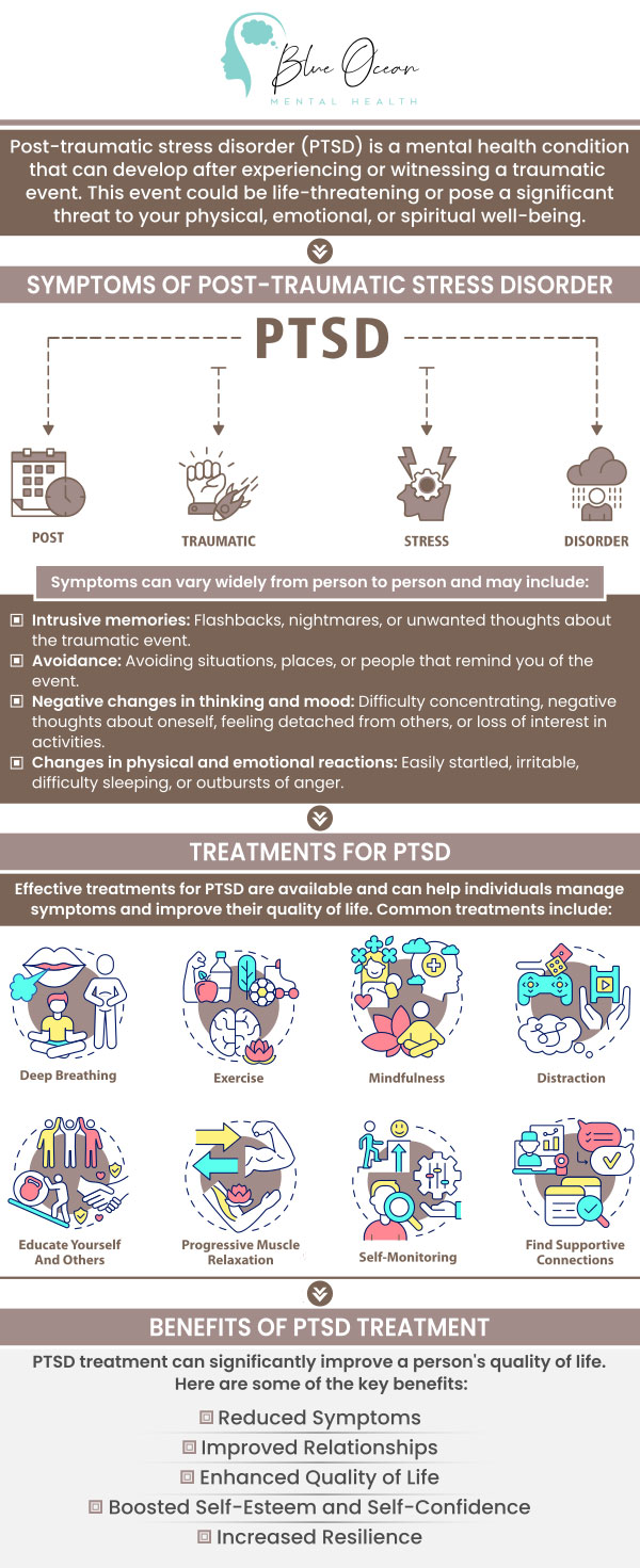 Common questions asked by patients: Can PTSD symptoms improve on their own, or is treatment always necessary? How does PTSD affect a person's daily life and relationships? Is PTSD hereditary, or does it only develop after experiencing a traumatic event? How can therapy and medication work together to help manage PTSD symptoms? For more information, contact us or schedule an appointment online. We are conveniently located at 11850 Wilshire Blvd, Suite 200A, Los Angeles, CA 90025. We serve patients from Los Angeles CA, Pasadena CA, Beverly Hills CA, Glendale CA, Huntington Park CA, East Los Angeles CA, and surrounding areas. Common questions asked by patients: Can PTSD symptoms improve on their own, or is treatment always necessary? How does PTSD affect a person's daily life and relationships? Is PTSD hereditary, or does it only develop after experiencing a traumatic event? How can therapy and medication work together to help manage PTSD symptoms? For more information, contact us or schedule an appointment online. We are conveniently located at 11850 Wilshire Blvd, Suite 200A, Los Angeles, CA 90025. We serve patients from Los Angeles CA, Pasadena CA, Beverly Hills CA, Glendale CA, Huntington Park CA, East Los Angeles CA, and surrounding areas.