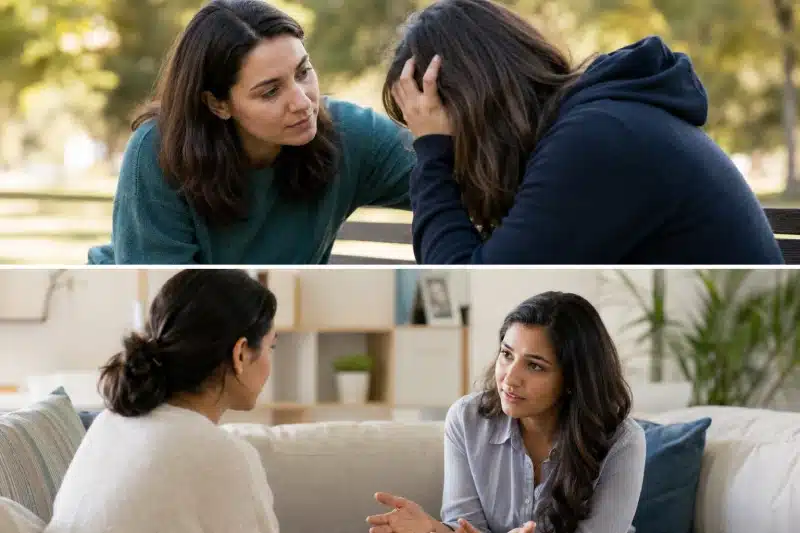 how to support someone struggling mentally